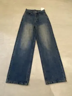 Louere ストレートデニム ハイウエスト