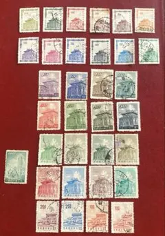 中国切手 16種セット 使用済 .1961年,1962年,1964年 - メルカリ