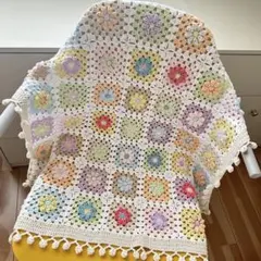 2026年最新】モチーフ編み ブランケットの人気アイテム - メルカリ