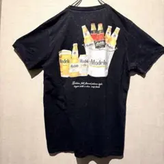 新品未使用【公式】 Modelo モデロ ビール 企業ロゴ Tシャツ ブラック 