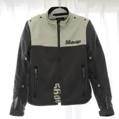 56design バイクジャケット L グレー 56design バイクジャケット L グレー - メルカリ
