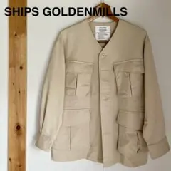 SHIPS GOLDENMILLS ファティーグジャケット アウター ベージュのサムネイル