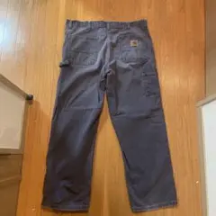 カーハート　ダックペインターパンツ　ダンガリー　ワーク　古着　W38