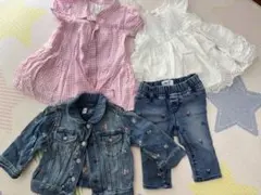 GAP ベビー服　12-18 4点セット