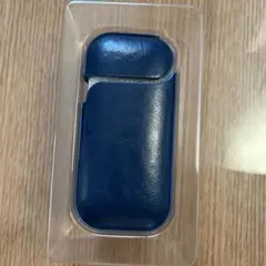 IQOS レザーケース　紺色　2.4 2.4Plus対応