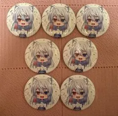カラピチ♪どぬく♪SD缶バッジ7点セット♪ぷぴぱ