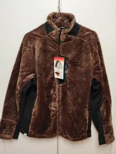 【新品】ダイヤフリース裏アルミジャケット 、ブラウン M ワークマン
