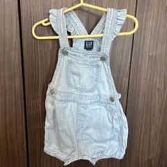 GAP フリル付きオーバーオール 6〜12months