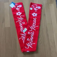 ミニー・マウス 赤いマフラー 男女兼用