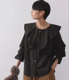ラッフルフリルブラウス