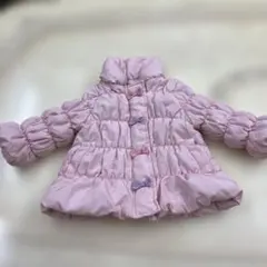ELFINDOLL ピンク ダウンコート サイズ80