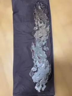 A15549 美品 コムデギャルソン 総レース かぼちゃパンツ バルーン 黒 S