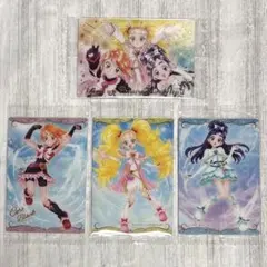 プリキュアカードウエハース12 ふたりはプリキュアMaxHeart 4枚セット⑦