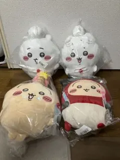 ちいかわ　誕生日BIGぬいぐるみ　4種セット