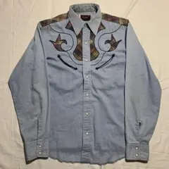 vintage USA製　Wrangler ウェスタン　デザイン　シャツ