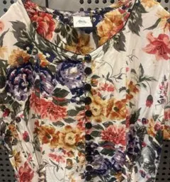 古着　ヴィンテージ　vintage ワンピース　花柄　花柄ワンピース　レーヨン