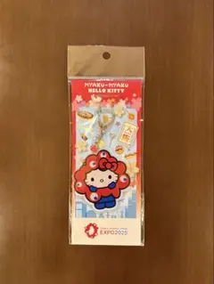 ミャクミャク×サンリオ アクリルキーホルダー ハローキティ