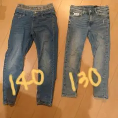 スキニーフィット デニムパンツ