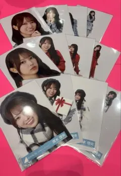 清水理央　日向坂46 生写真　ひなた坂46 LIVE バレンタイン　12種コンプ