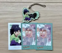 忍たま乱太郎　七松小平太　チェキ　カード　キーホルダー