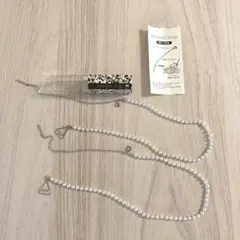 【未使用】ワコール Kira Kira Strap ブラストラップ　肩紐 パールのサムネイル