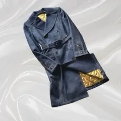【美品】　【ピンキー&ダイアンジーンズ】　デニム　コート　ベルト付き
