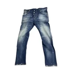 DSQUARED2 インディゴ　スケータージーンズ　サイズ50 ウエスト88cm