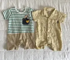 プティマイン70cmロンパース2点セット