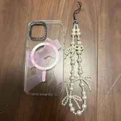 CASETiFY スマホケース パールストラップ　iPhone12 Pro
