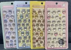 ①ちいかわ 立体シール　3Dシール　ボンボンドロップシール 4枚