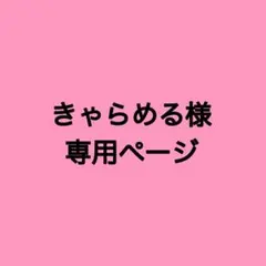 きゃらめる　プロフ必読様 リクエスト 2点 まとめ商品