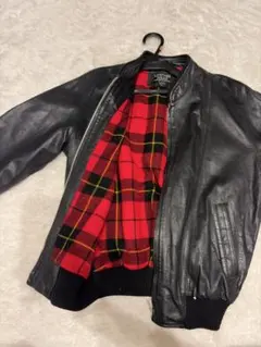 LEATHER WEAR 日本製 レザージャケット ブラック Lサイズのサムネイル