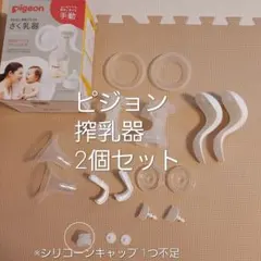 ピジョン 搾乳器 手動 2個セット