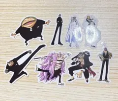 ワンピース CP9 ステッカー　セット