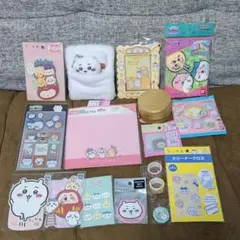 ちいかわグッズセット（ステッカーパスケースマウスパットポチ袋バッジコインケース他