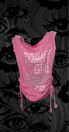 tommy girl ピンクキャミソールSサイズy2k海外ガールのサムネイル
