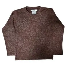 KATHARINE HAMNETT LONDON 長袖 ペイズリー柄 Mのサムネイル