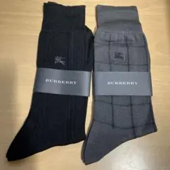 バーバリー ソックス２足セット