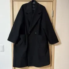 JEANASIS ブラック ロングコート Fサイズ