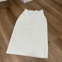 イエナ ホワイト タイトスカート