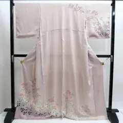 M314　訪問着　身丈166cm　トールサイズ　落款　パールトーン加工