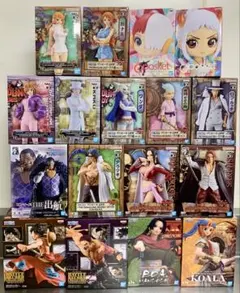 【17点】ワンピース フィギュア 17体セット【まとめ売り】ルフィナミウタヤマト