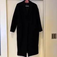 All saints 黒ウールコート 元値3.5万 - メルカリ