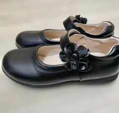 キッズシューズ　フォーマル 女の子　子供靴　結婚式　発表会　花　21.5cm
