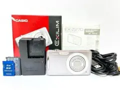 極美品・付属品完備】カシオ CASIO EXILIM EX-Z270 ゴールド - メルカリ