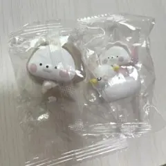 じょせまる ばぶマスコットフィギュア　ガチャガチャ　2点セット