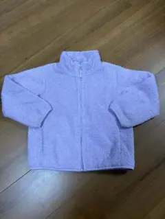 UNIQLO フリース　ピンク紫　110cm