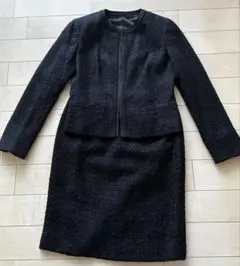 COMME CA ISMコムサイズム　ノーカラー フォーマル　セットアップ