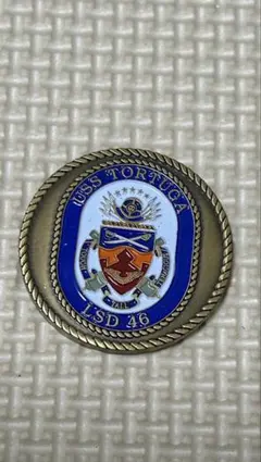 希少】ニュージーランド海軍 補給艦AOTEAROAチャレンジコイン 非売品