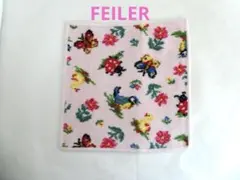 【フェイラー】B品 ハイジ　ハンカチ ペールピンク